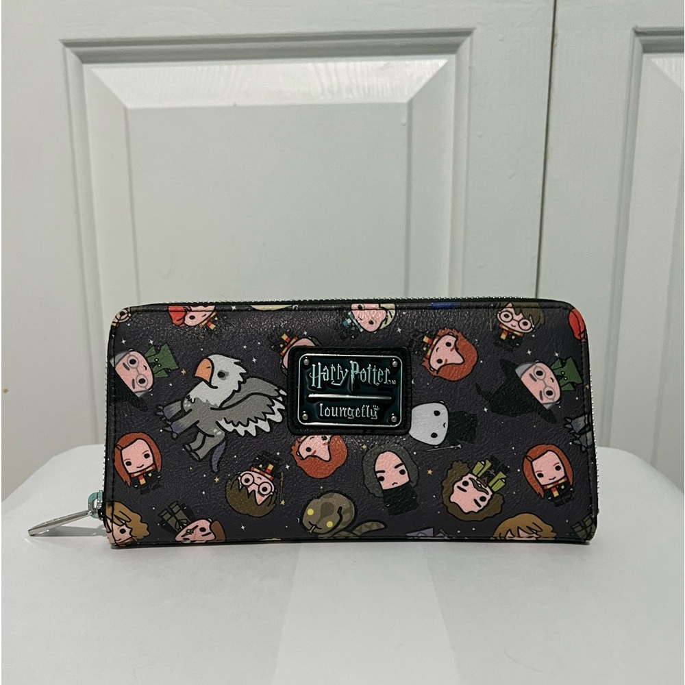 Gently used Harry Potter Chibi Loungefly Wallet